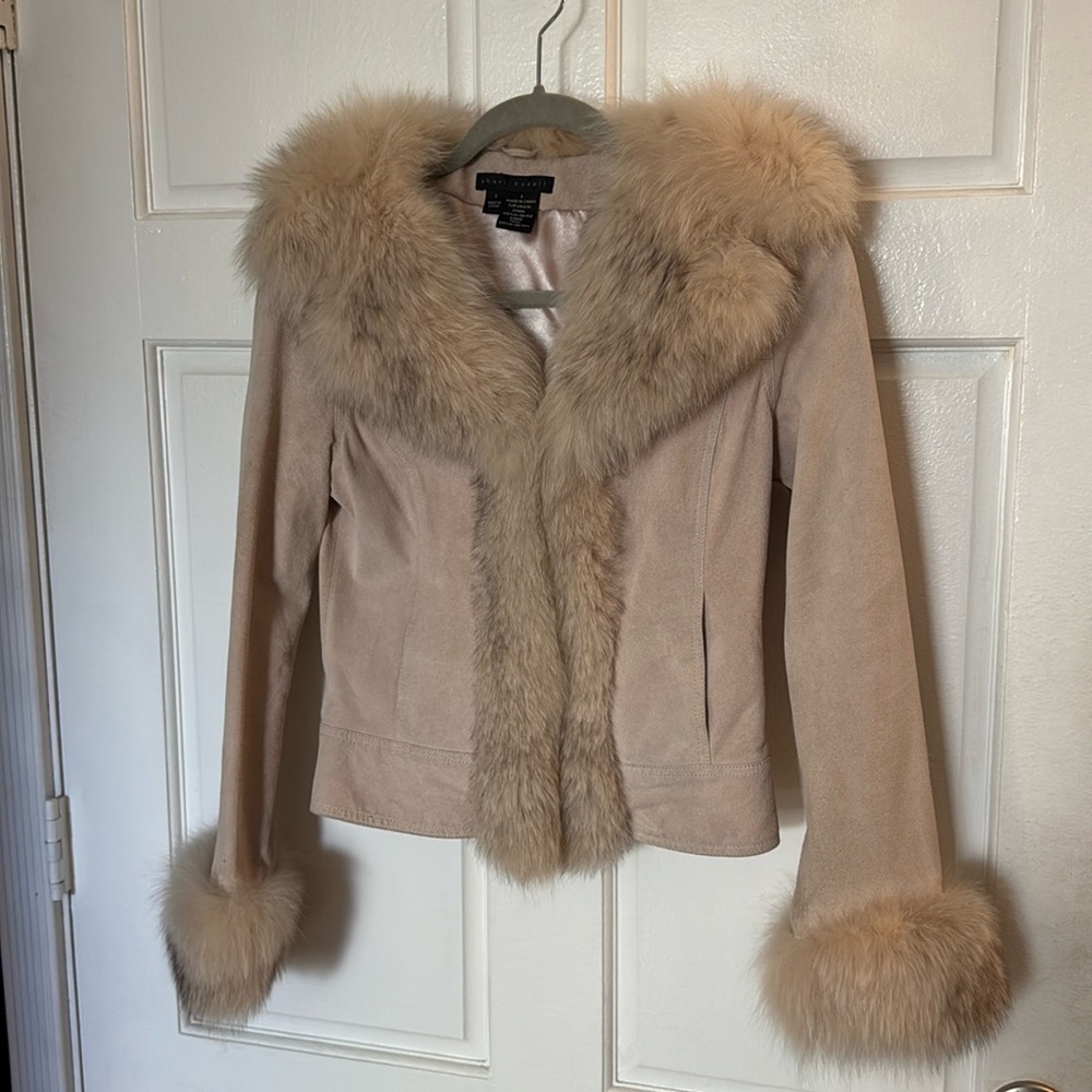 Sheri Bodell. Suede and fur jacket